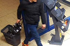 Policja poszukuje podejrzanego o kradzież