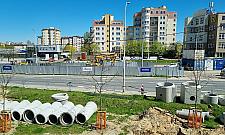 Tak poszerzają Lazurową. "Układają już chodniki"