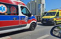 Groźny wypadek przy stacji metra Trocka