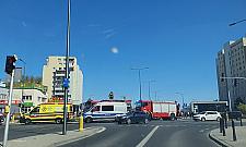 Groźny wypadek przy stacji metra Trocka