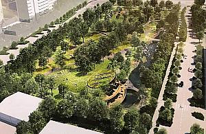 Nowy park na Tarchominie coraz bliej