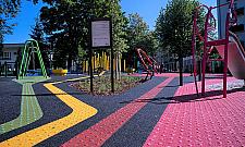 Plac zabaw dla dzieci słabowidzących otwarty