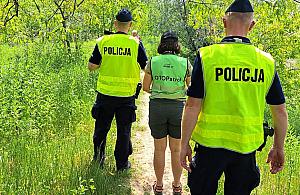 Policja kontroluje rezerwat. Dlaczego?