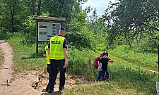 Policja kontroluje rezerwat. Dlaczego?