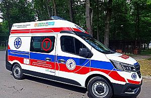 Szpital Dziecięcy w Dziekanowie Leśnym nową karetkę zawdzięcza darczyńcom
