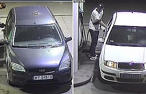 Kradzieże na BP przy Modlińskiej. Policja szuka podejrzanych