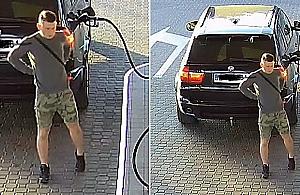 Policja poszukuje podejrzanego o kradzież paliwa