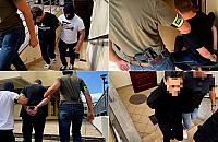 Policja zatrzymała pseudokibiców. Atakowali obok stadionu Polonii