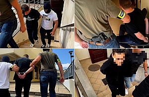 Policja zatrzymała pseudokibiców. Atakowali obok stadionu Polonii