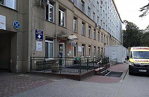 Awantura w Szpitalu Bielańskim. Interweniowała policja