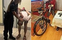 Rowerzysta obnażał się przed kobietami. Szybko usłyszał zarzuty