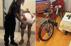Rowerzysta obnażał się przed kobietami. Szybko usłyszał zarzuty