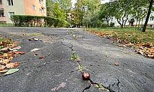 Podwórko przy Olbrachta przeszło metamorfozę. Przy Anielewicza wciąż czeka