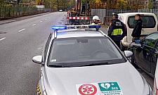 Łyżka koparki zahaczyła o dwie bomby na Woli