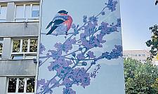 Nowy mural na Sadach Żoliborskich. Co przedstawia?