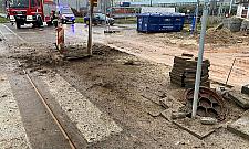 Studzienki wystrzeliły w górę. Wybuch gazu na Annopolu zranił trzy osoby