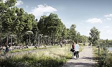 Park Żerański ważniejszy od tramwaju wzdłuż Modlińskiej. Koszt zwala z nóg