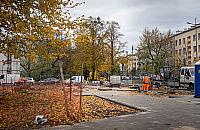 Budują zielony skwer. Znów likwidują miejsca parkingowe
