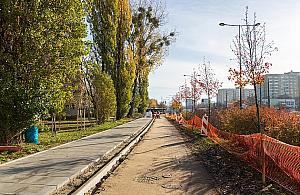 Tu rowerzystom nie było lekko. Właśnie ruszył remont