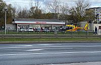 Lądowanie śmigłowca LPR na Tarchominie. Zaskakujący finał akcji ratunkowej