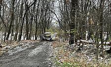 Pożar samochodu w Choszczówce. W każdej chwili groziło eksplozją