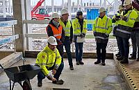 Prezydent zakopał kamień węgielny. "Metro na Karolin za ponad rok"