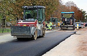 Budowa Przasnyskiej na półmetku