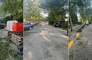 Na Bielanach jak na wsi. Latem kurz, jesienią błoto