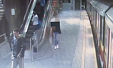 Na stacji Dworzec Gdański chciał wepchnąć ludzi pod nadjeżdżające metro?