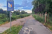 Koniec kompromitacji nad Kanałem Żerańskim. Ścieżka rowerowa w budowie