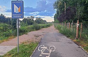 Koniec kompromitacji nad Kanałem Żerańskim. Ścieżka rowerowa w budowie