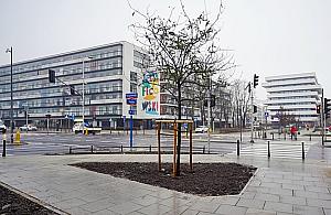 Niewielka zmiana na rogu Powązkowskiej i Rydygiera