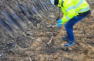 Archeolodzy na budowie metra. Odkryto kości sprzed kilkuset lat