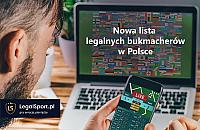 Nowa lista legalnych bukmacherów w Polsce