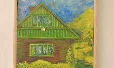 Wyjątkowa wystawa żoliborskiej malarki w czytelni Pod Sowami