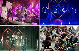 Mieszkańcy Wawra grają z WOŚP w Falenicy