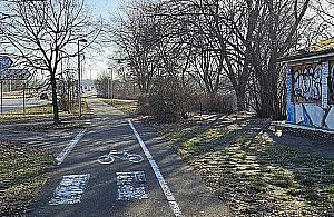 Czy ścieżka rowerowa wzdłuż Wisłostrady wymaga remontu?