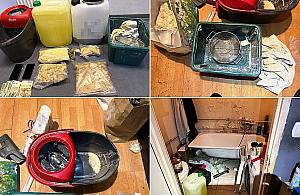 Zatrzymany przy Modlińskiej. Miał w mieszkaniu 3 kg narkotyków