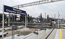 Na linii otwockiej praca wre. Budują przejścia podziemne i kładki