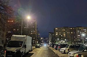 Nowe latarnie na ulicy Suwalskiej