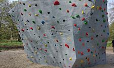 Burmistrz otwiera ściankę. O autorze projektu zapomniano