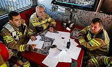 Ogromny pożar kompleksu handlowego Marywilska 44