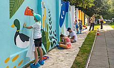 Kolejne murale przyozdobią bielańskie szkoły i budynek biblioteki?