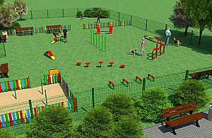 Wybieg dla psów przy osiedlu Wilno?