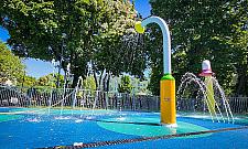 Wodny plac zabaw otwarty. "Wspaniała atrakcja dla mieszkańców"