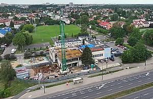 Trwa rozbudowa Domu Kultury Zacisze