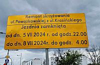 W weekend zamykaj� wa�ne skrzy�owanie. "Objazdy, objazdy!"