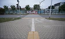 Nowa sygnalizacja świetlna na granicy Bielan i Bemowa. "Te zebry były niebezpieczne"