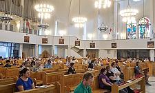 Posłuchaj organisty w kościele na Muszlowej