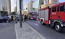 Zderzenie w centrum Warszawy. Pięć osób rannych